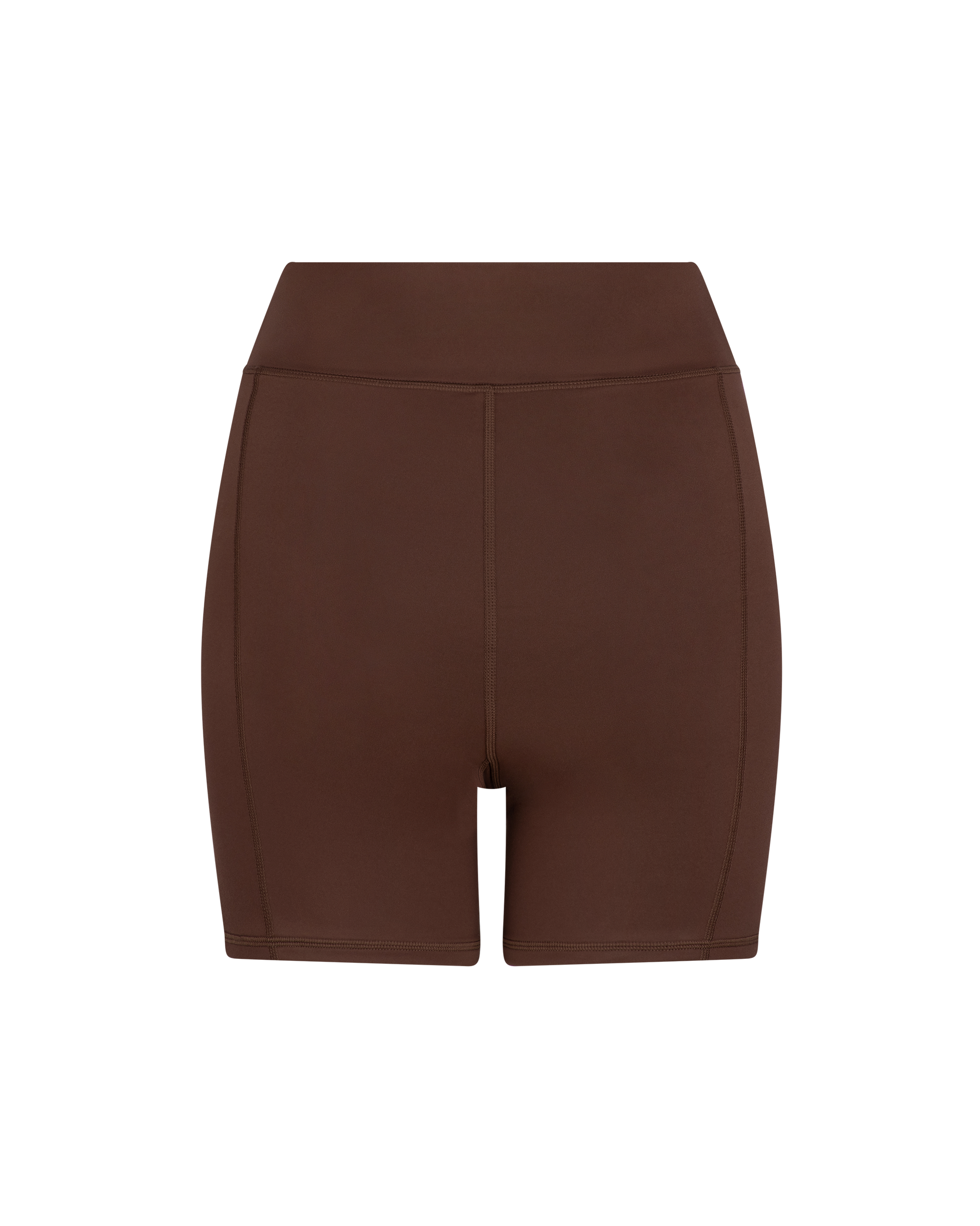 ALYSSA MID SWIM SHORT - COCOA