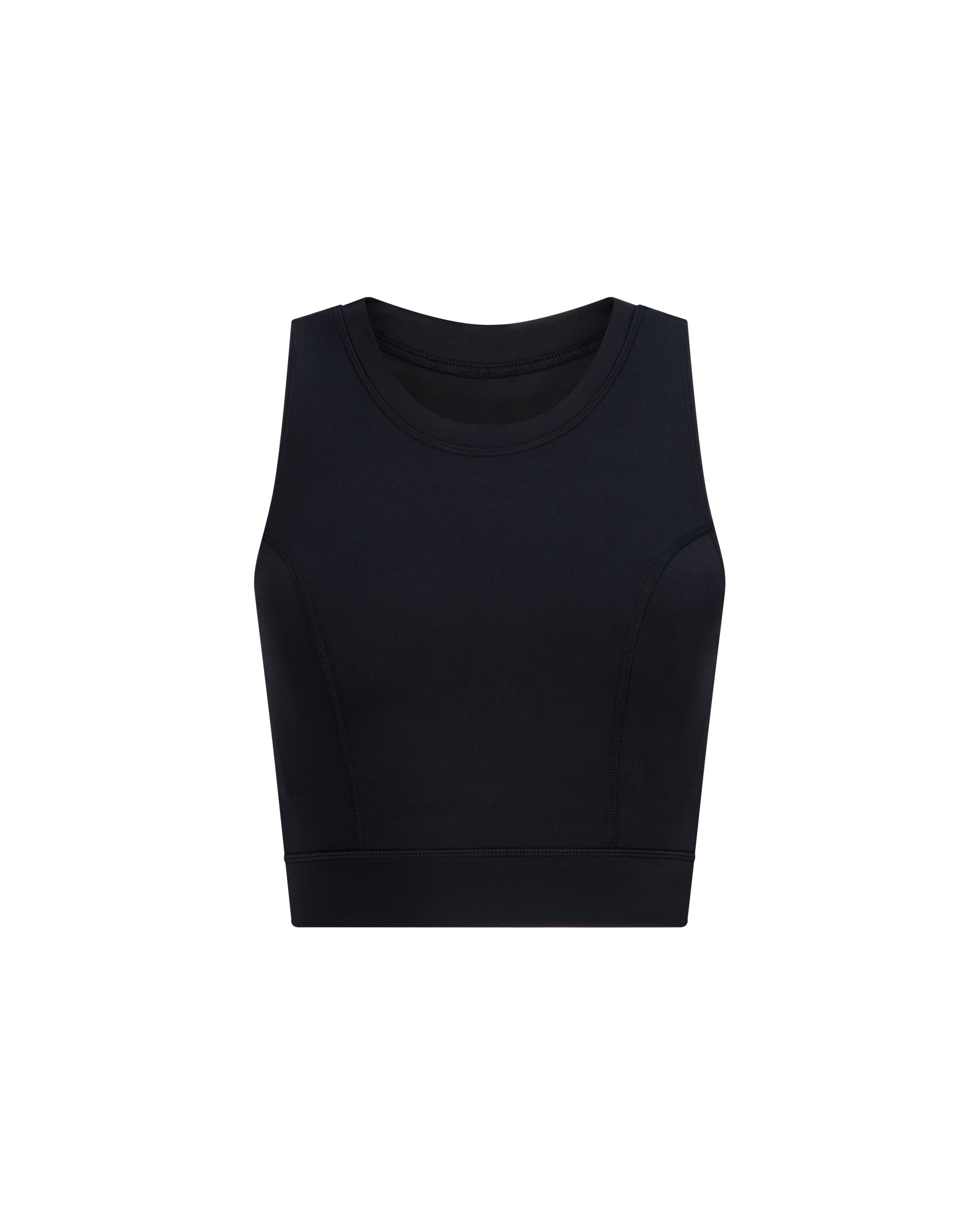 BINDI RACERBACK SWIM TOP - BLACK SAND
