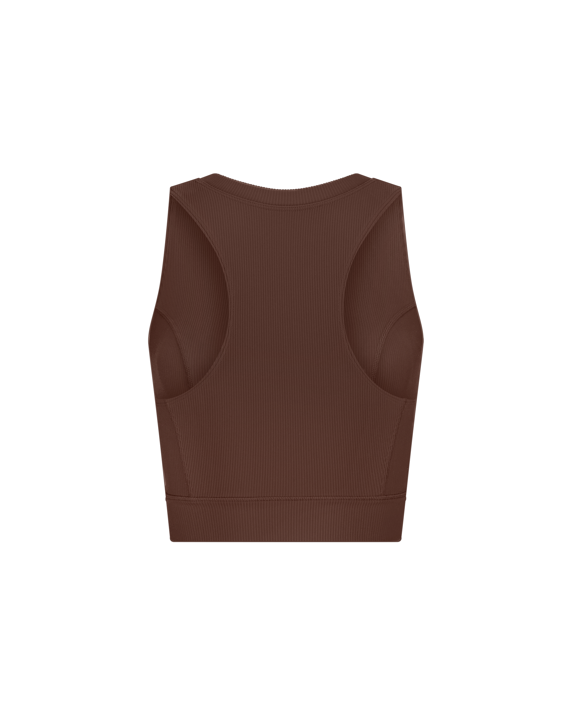 BINDI RACERBACK SWIM TOP - COCOA