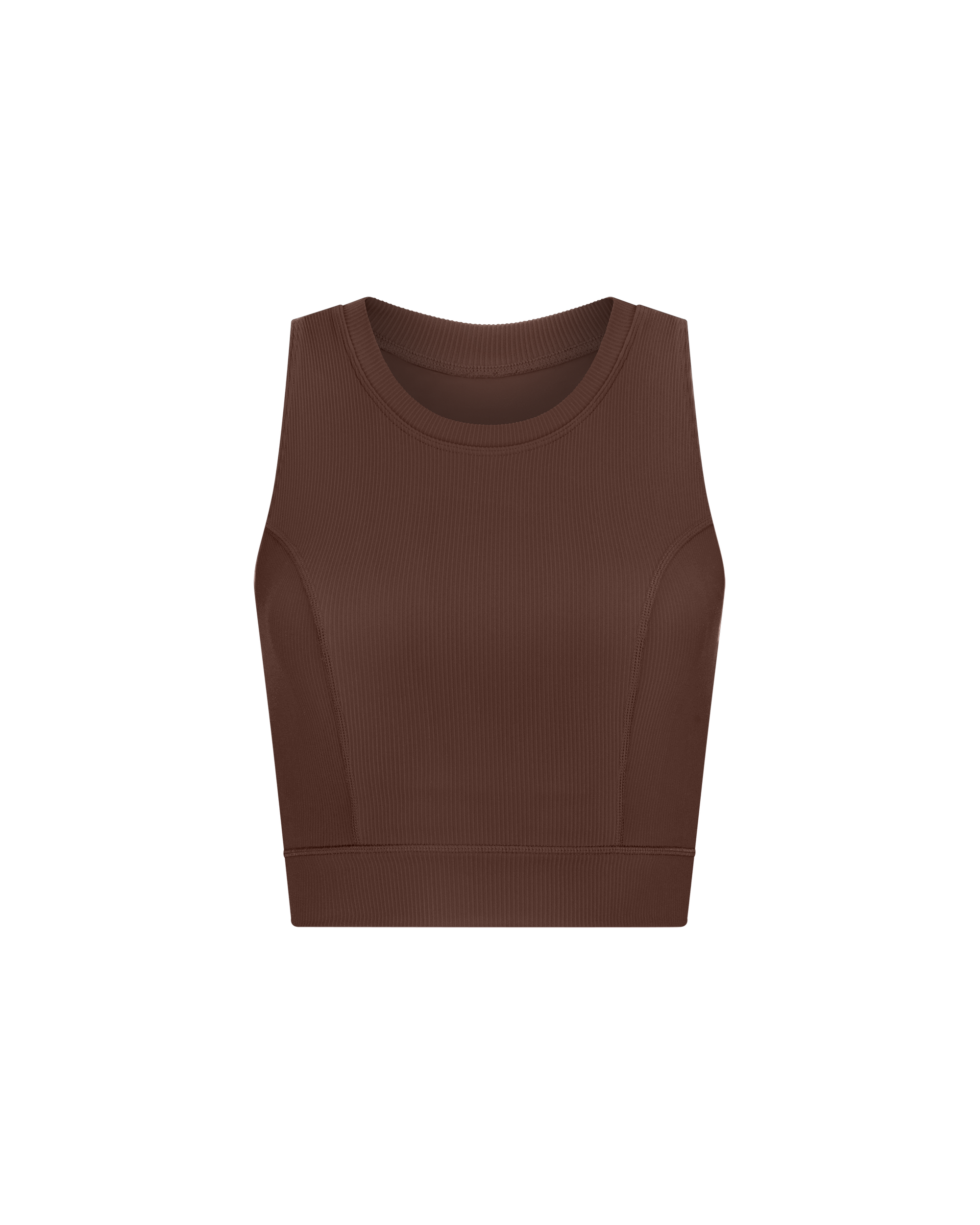BINDI RACERBACK SWIM TOP - COCOA