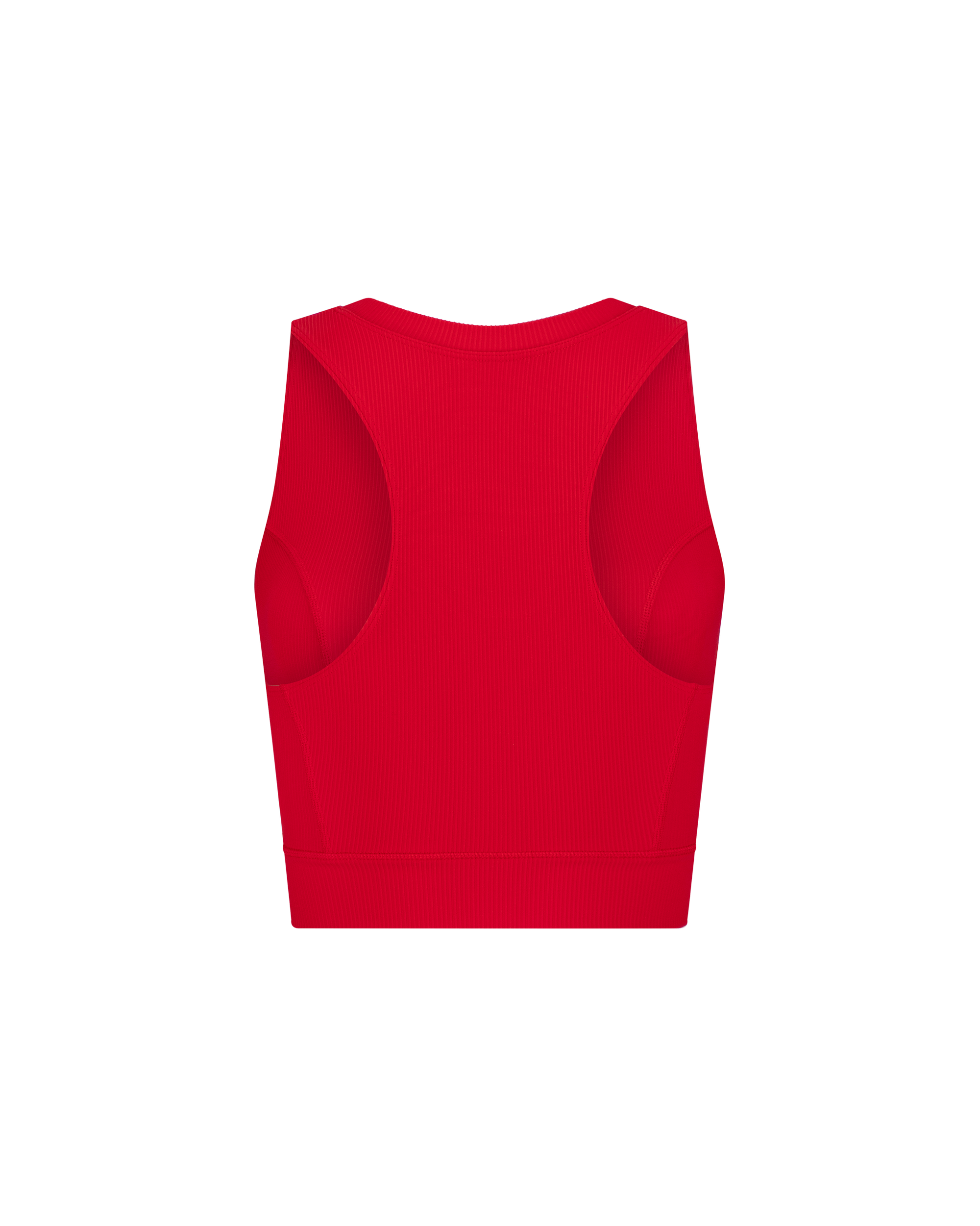 BINDI RACERBACK SWIM TOP - POPPY
