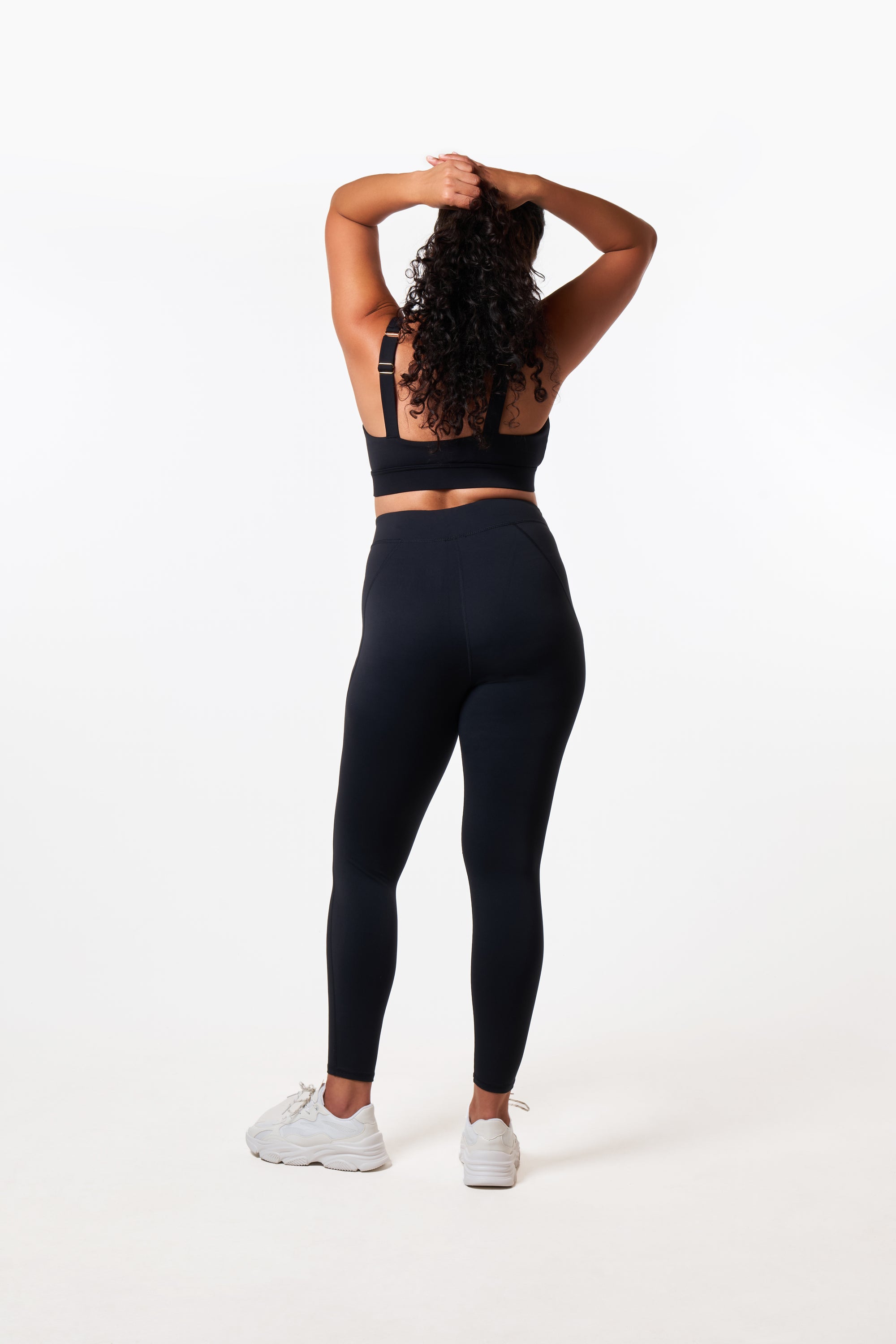 LARA SWIM LEGGING - BLACK SAND