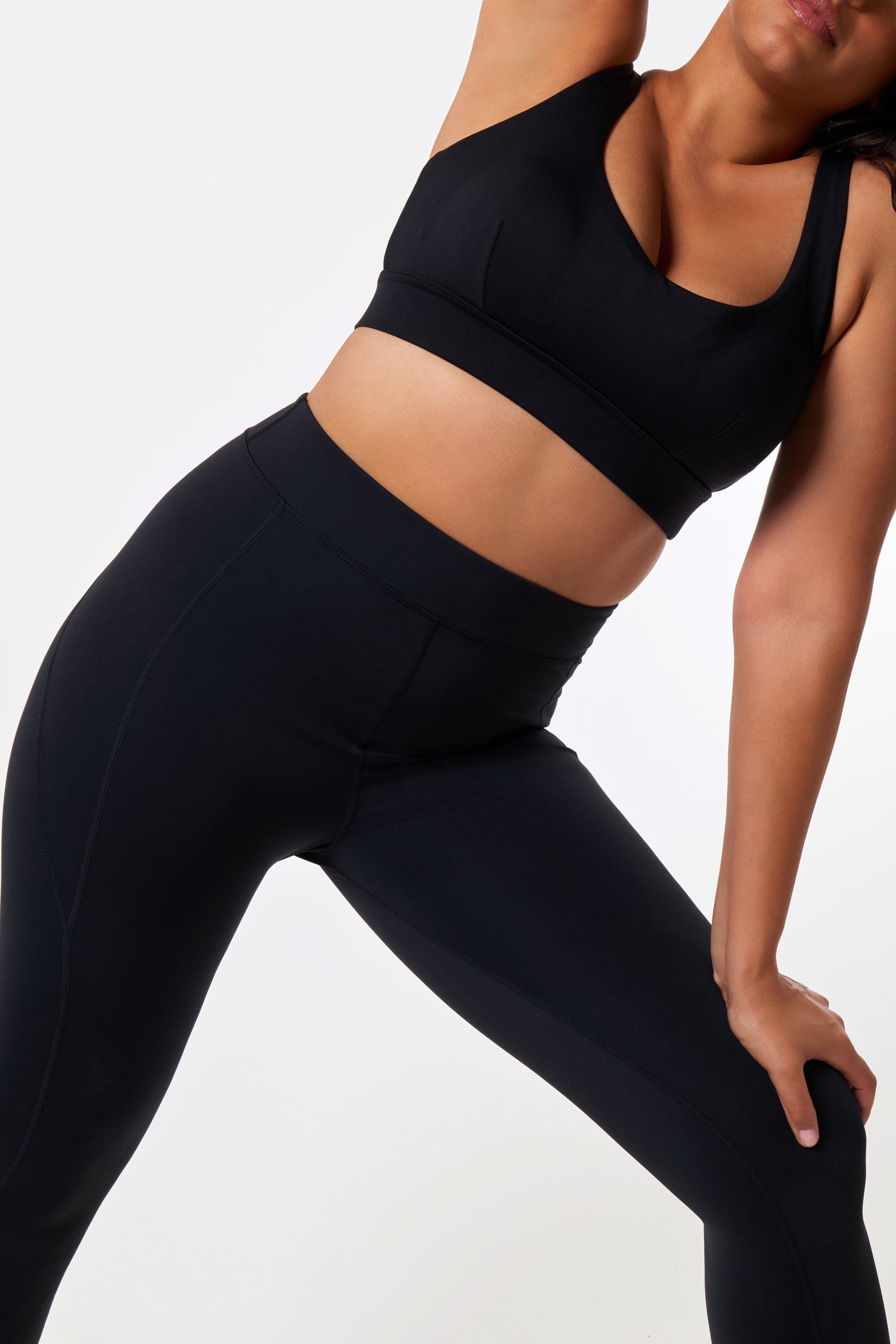 LARA SWIM LEGGING - BLACK SAND