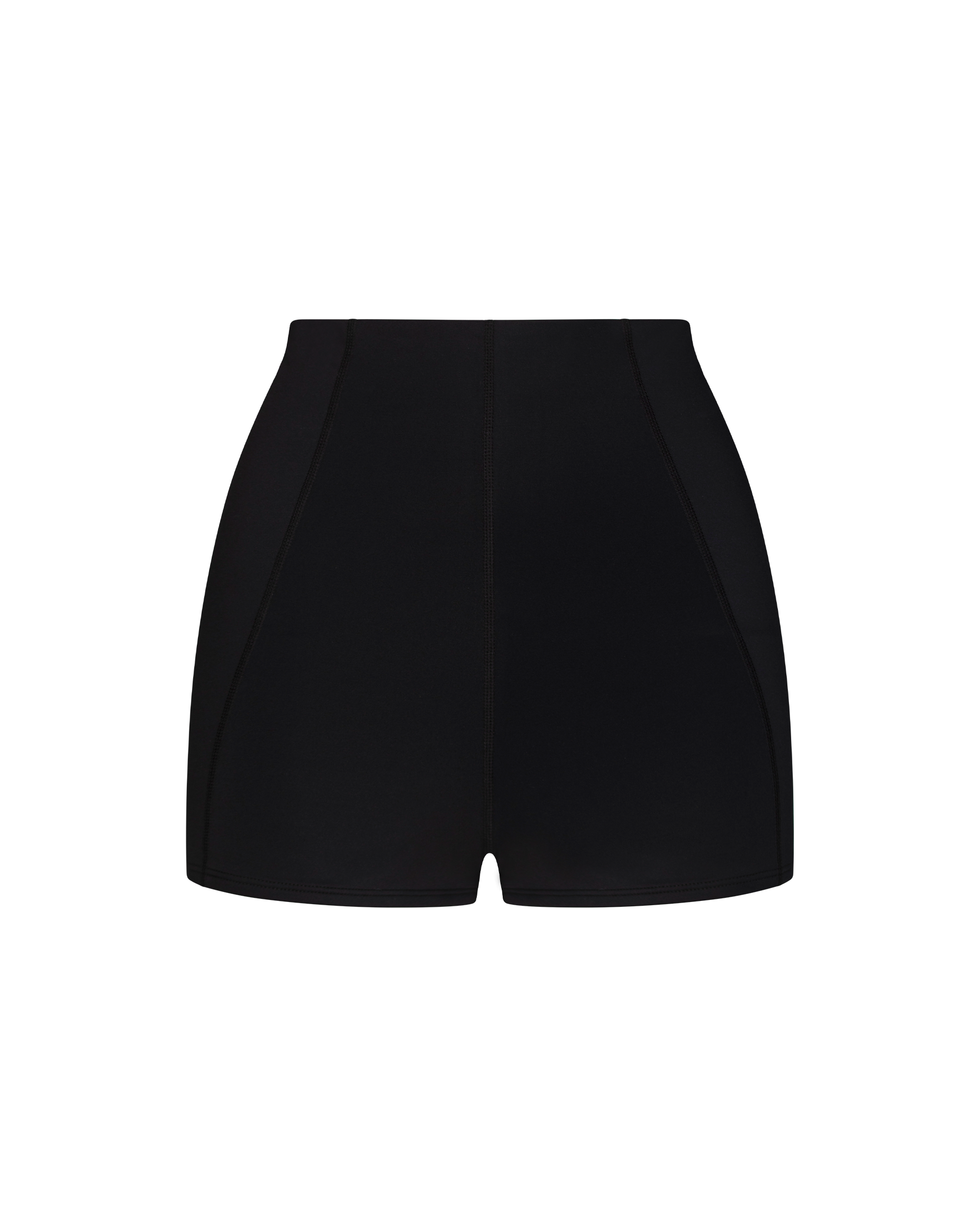 Grace Mini Swim Short in Black Sand — UPF 50+ Women's Swimwear