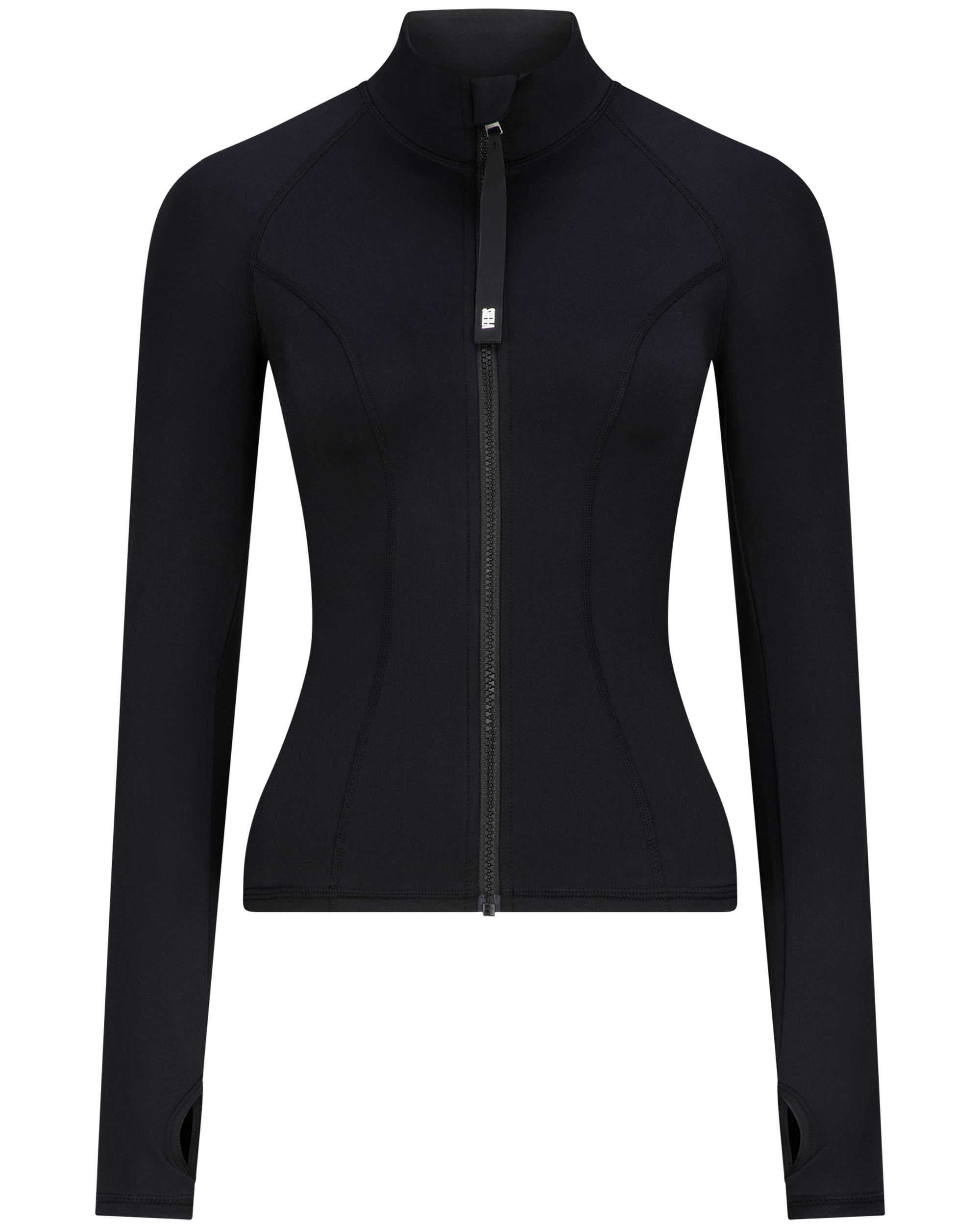 CATE RASH GUARD - BLACK SAND (BLACK TAB)