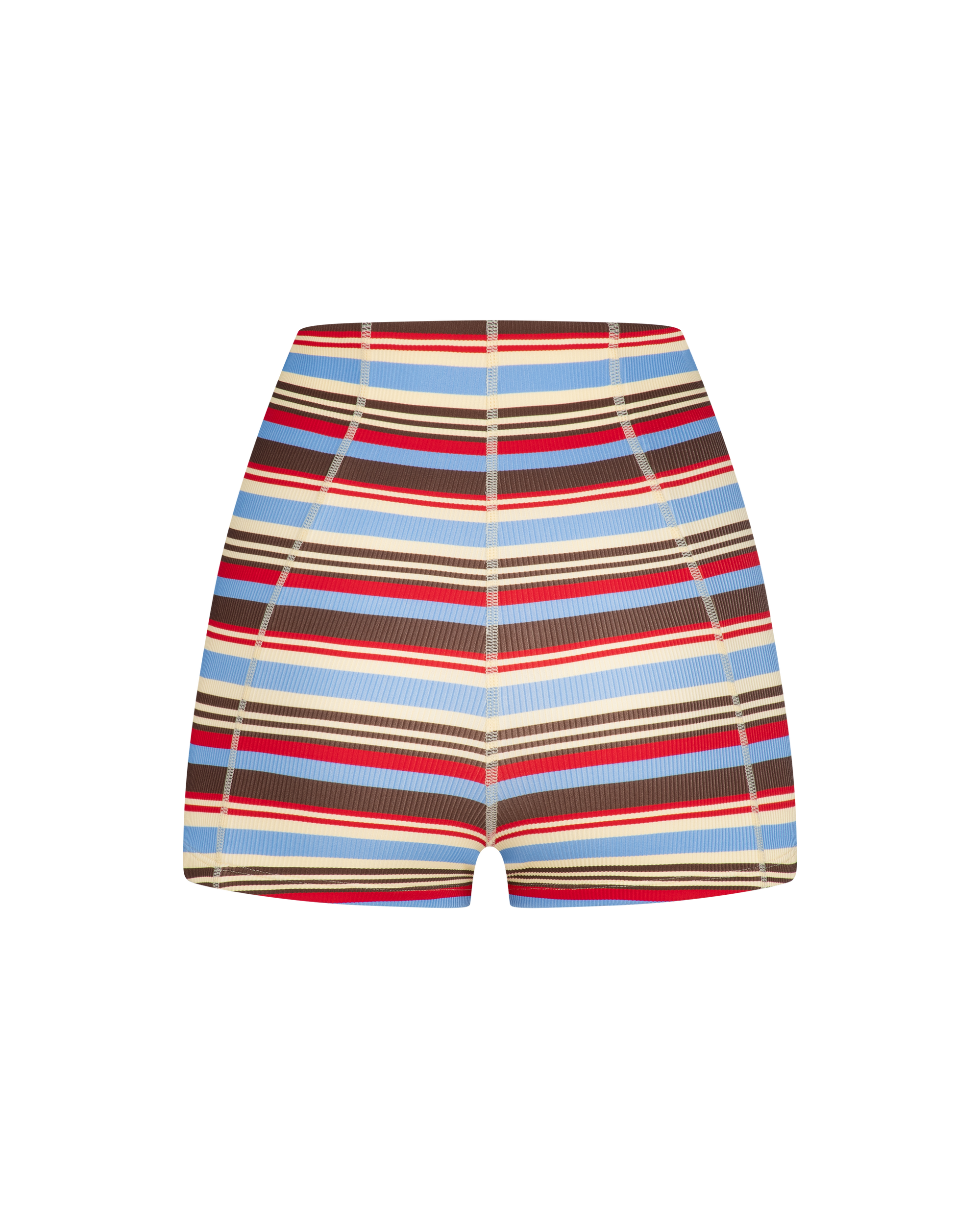 GRACE MINI SWIM SHORT - SUNDOWN STRIPE