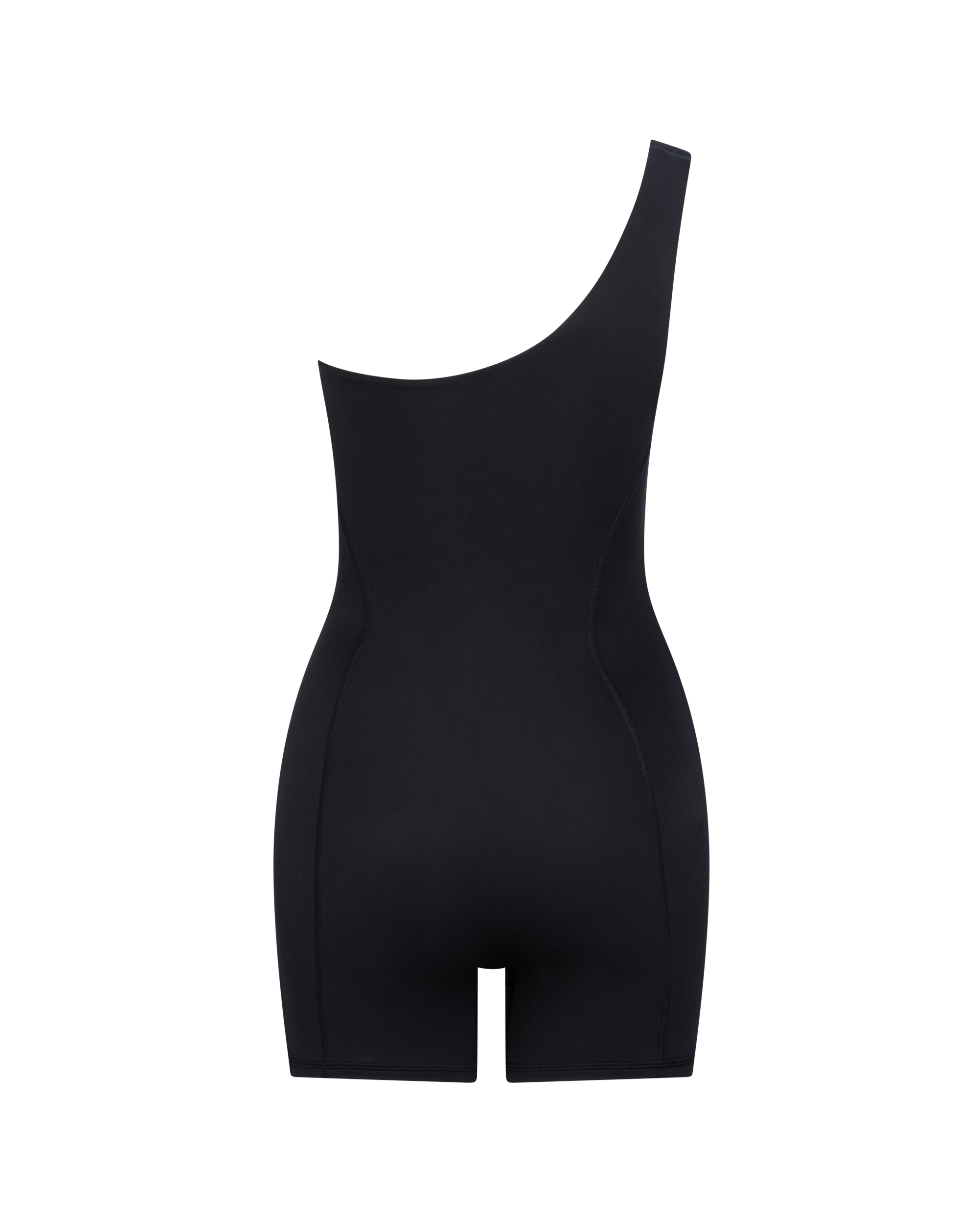 KYLIE ONE-SHOULDER ONE-PIECE - BLACK SAND