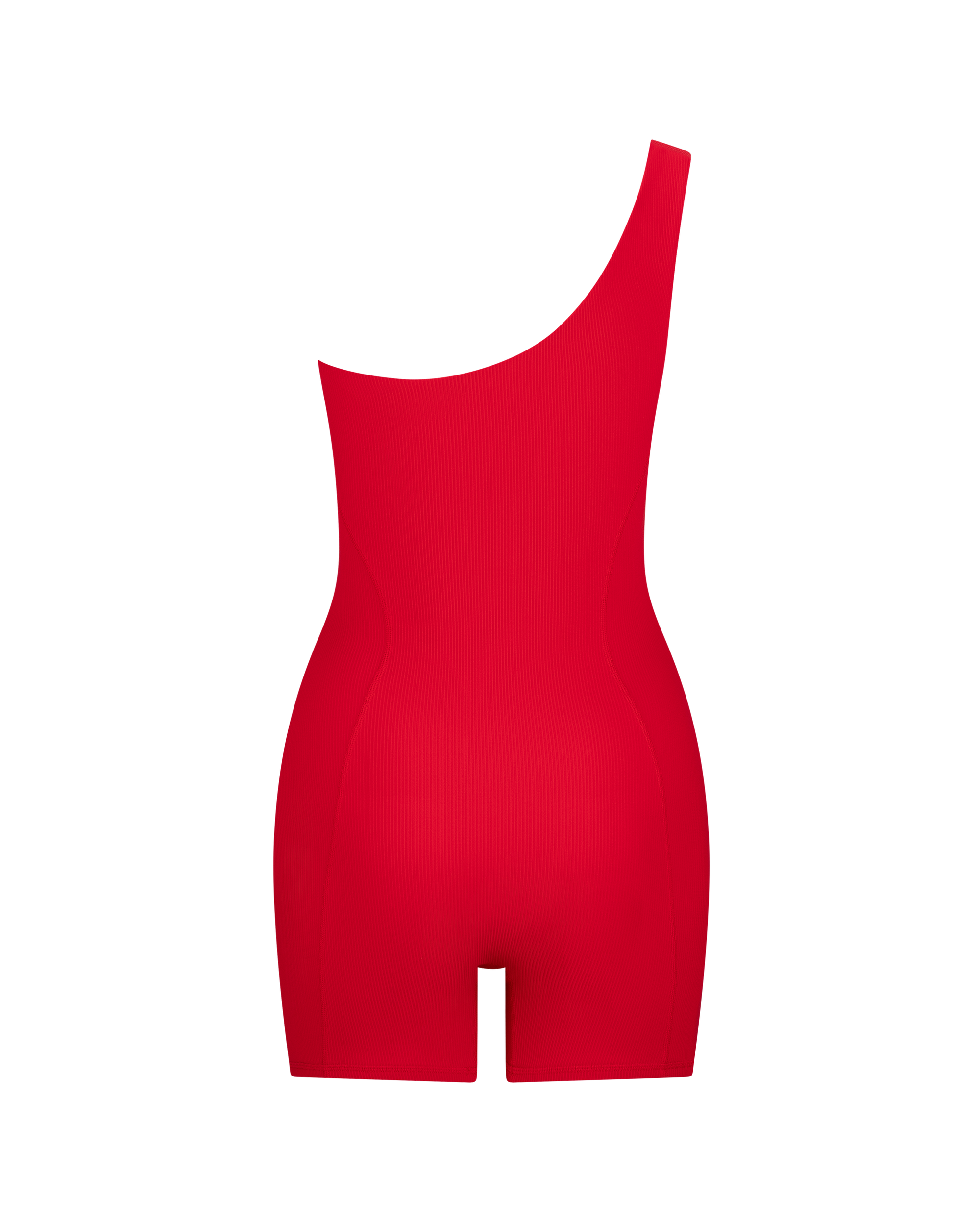 KYLIE ONE-SHOULDER ONE-PIECE - POPPY