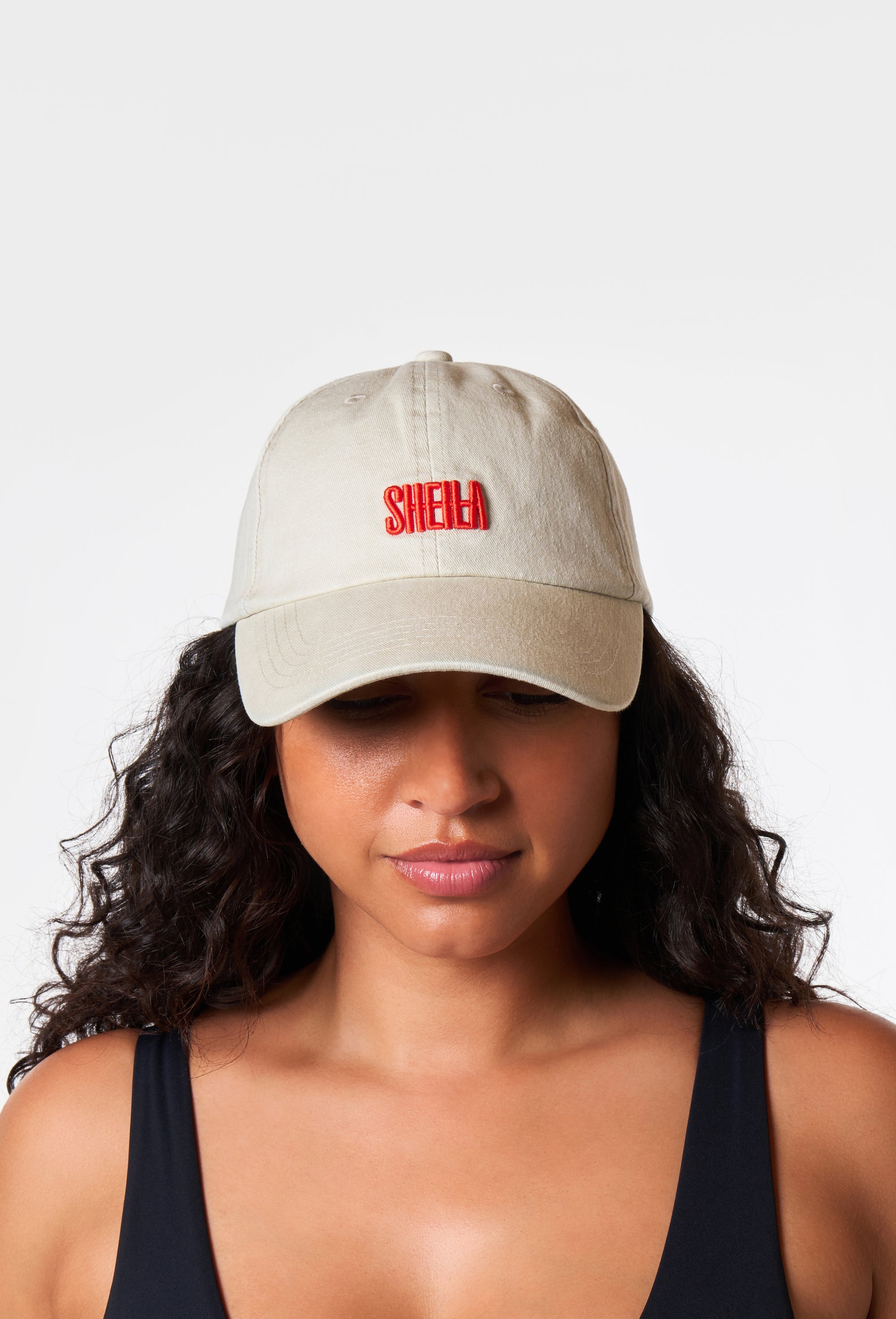 SHEILA LOGO CAP - OCEAN FOAM