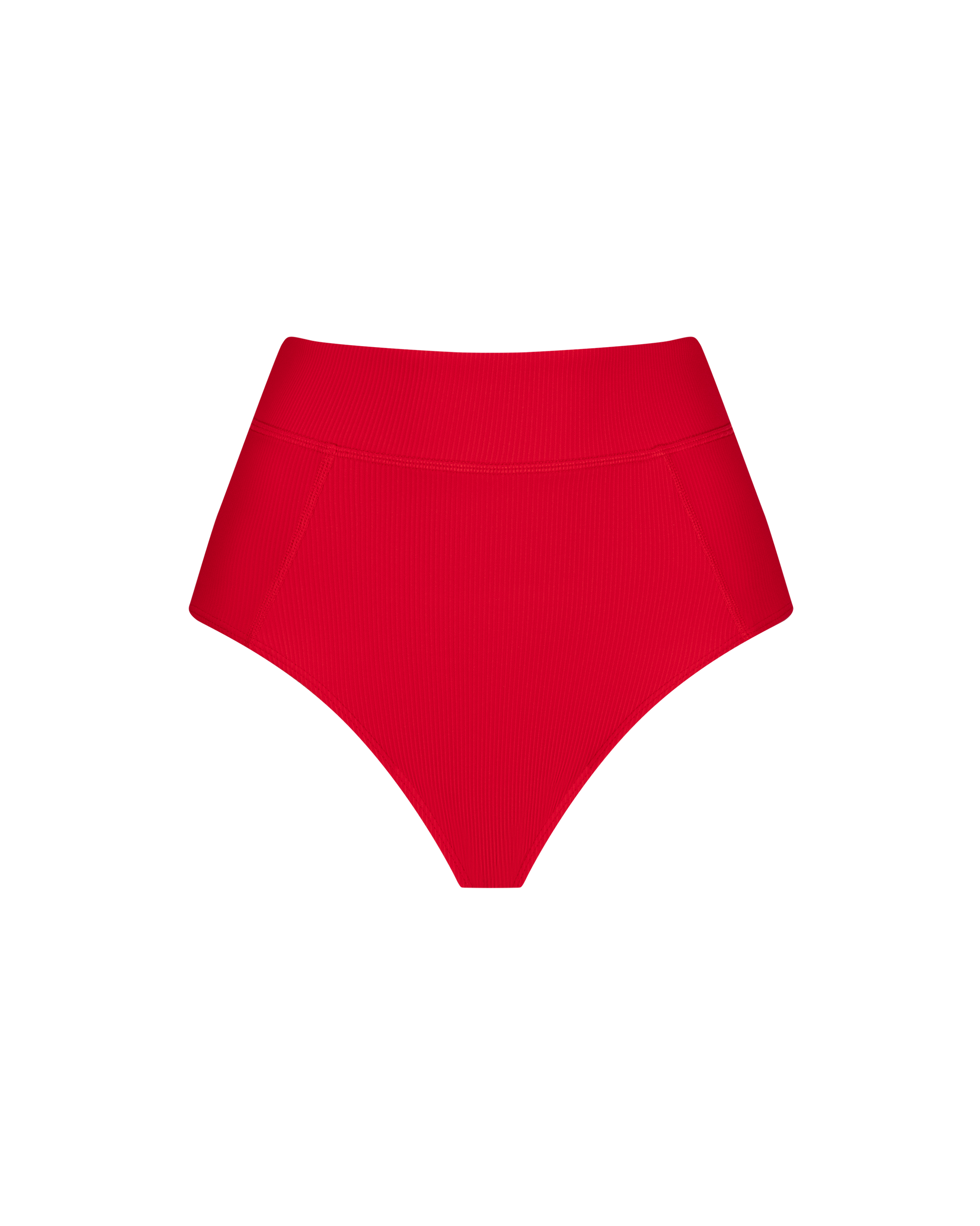 ROSE HIGH WAISTED SWIM BRIEF - POPPY