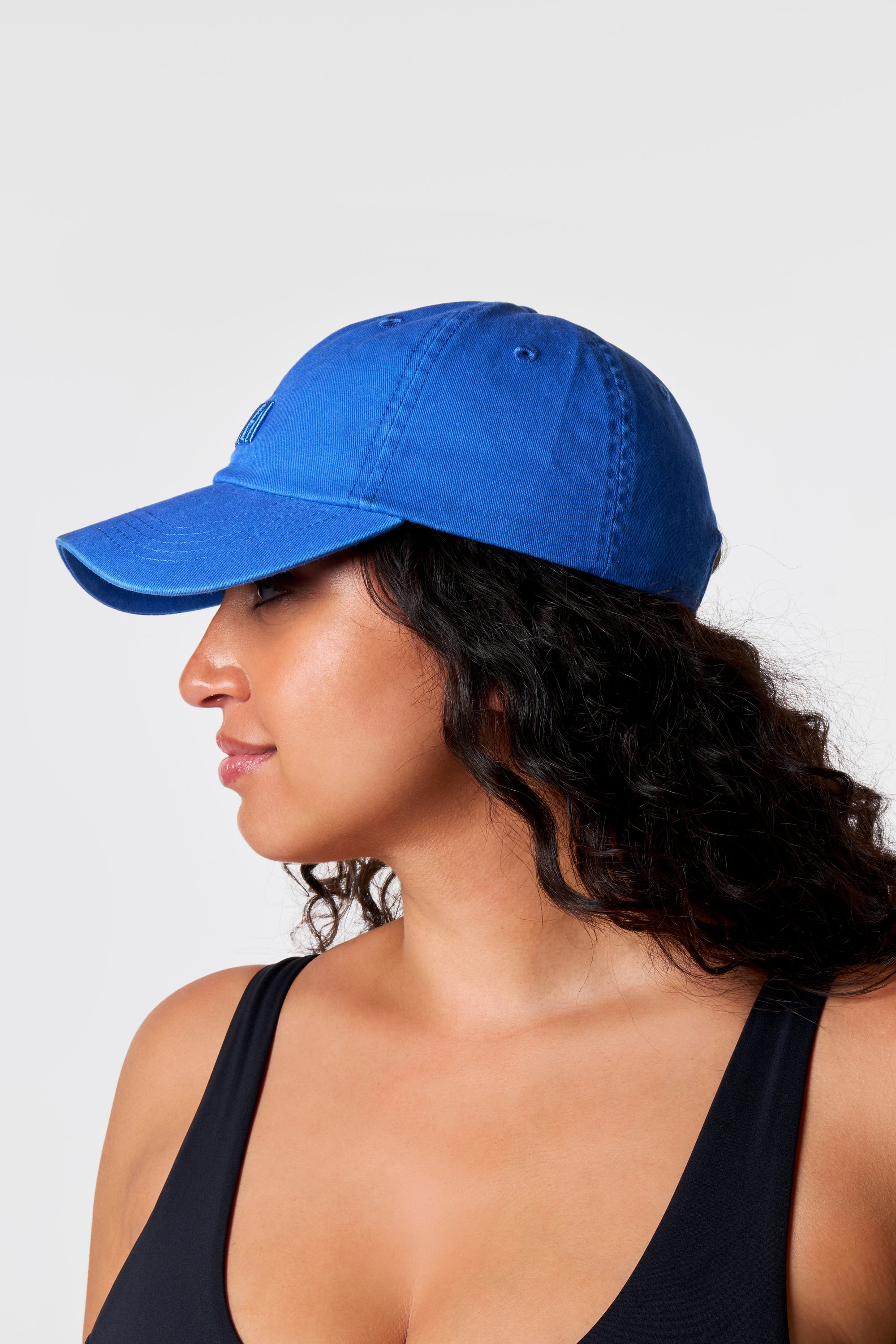 SHEILA LOGO CAP - SAPPHIRE MIST