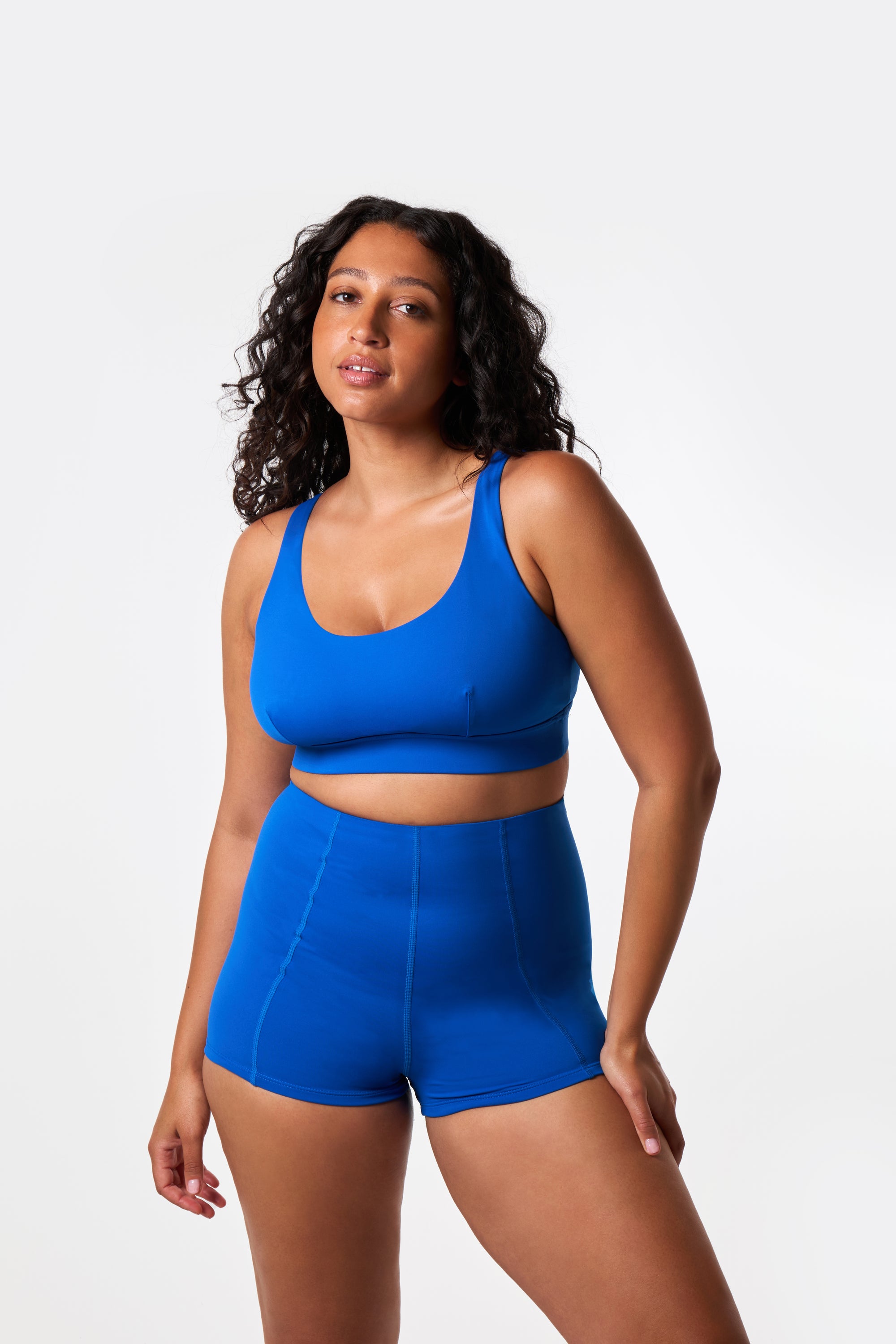 GRACE MINI SWIM SHORT - SAPPHIRE MIST