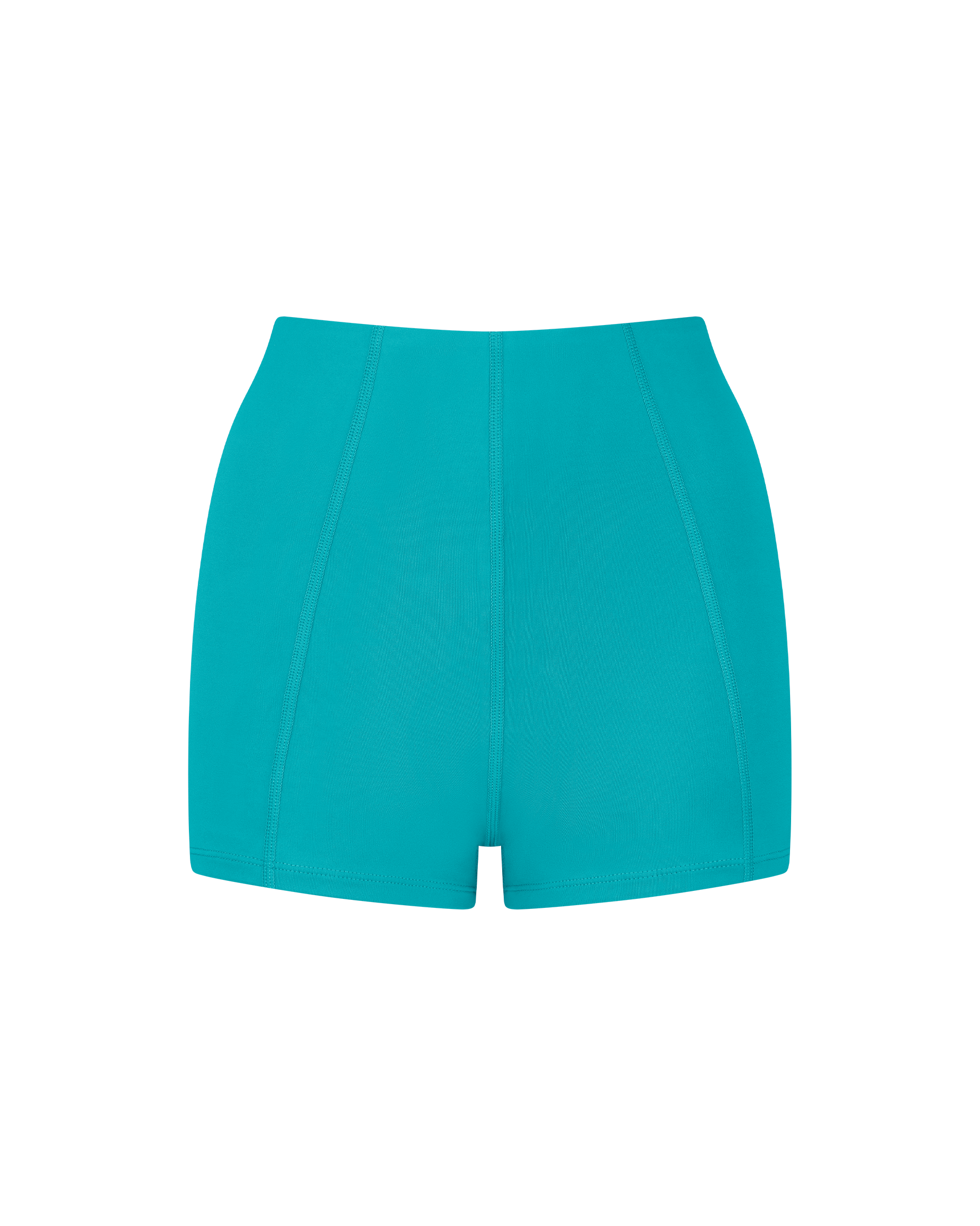 GRACE MINI SWIM SHORT - TEAL SPLASH