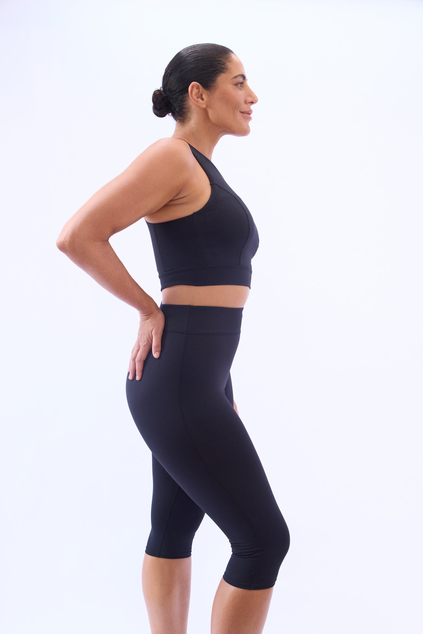 GEMMA SWIM CAPRI - BLACK SAND