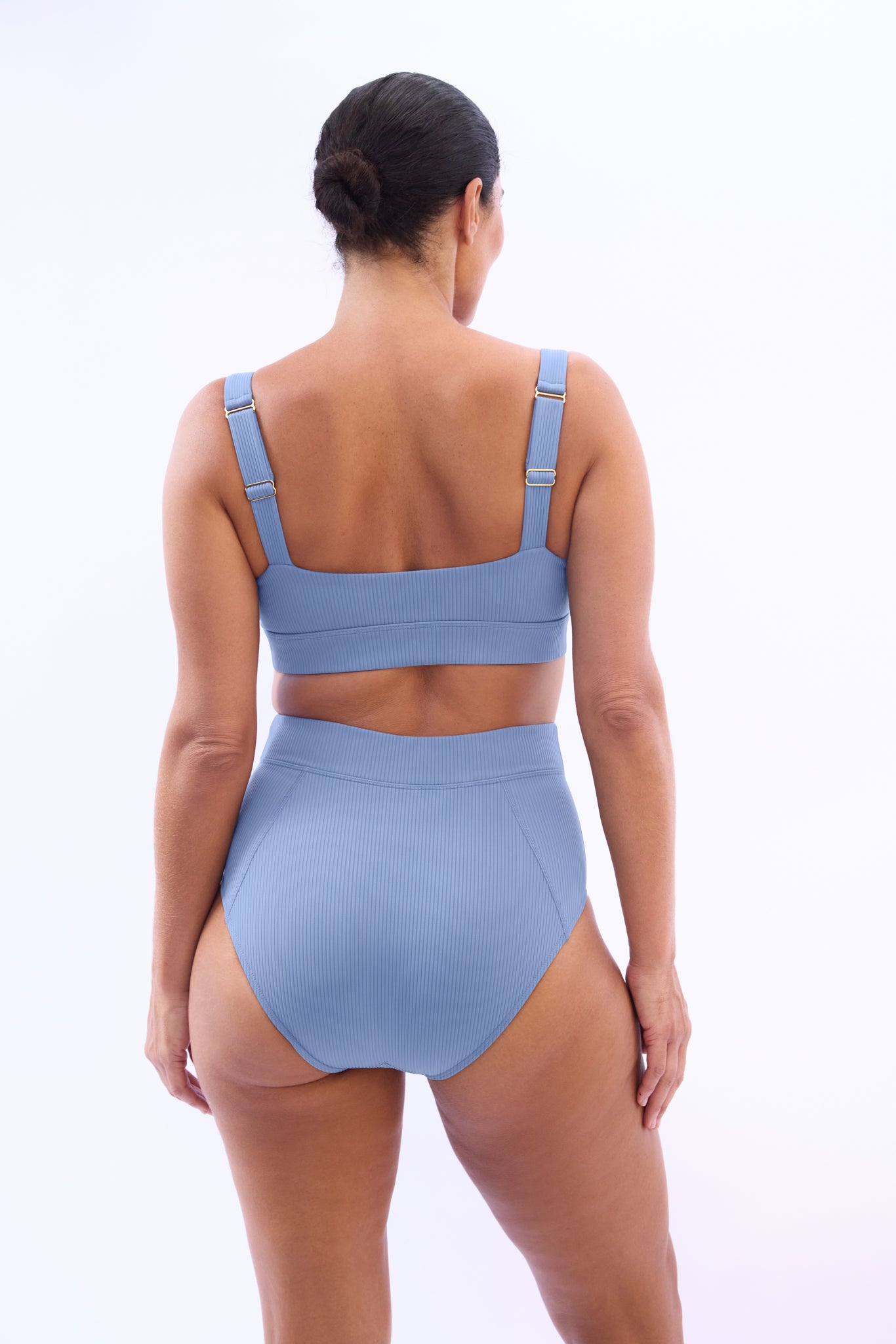 NELLIE SCOOP BIKINI TOP - DAYBREAK